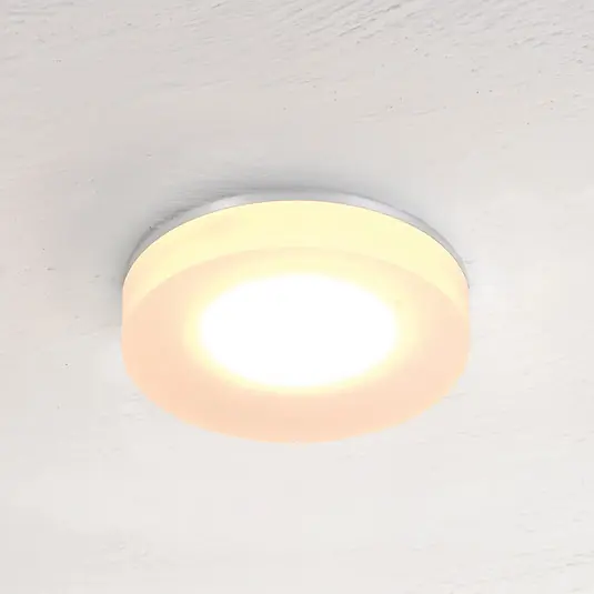 Lampada da incasso a LED Bopp One, colore alluminio, Ø 9 cm Promozione