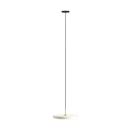 Professionale Lampada LED a sospensione UMAGE Asteria Plus Medium bianco perla Ø 43 cm CCT