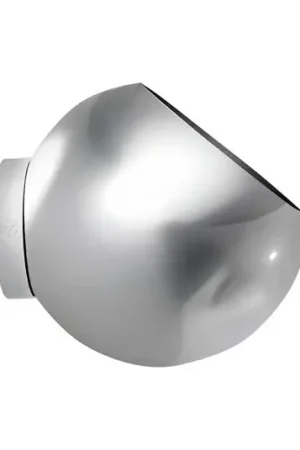 AYTM Vaso da parete Globe, Ø 17 cm, argento, acciaio inossidabile Vendita Finale