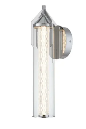 Promozione Esclusiva Applique a LED ESPADA, cromo lucido, Ø 16 cm, metallo IP44