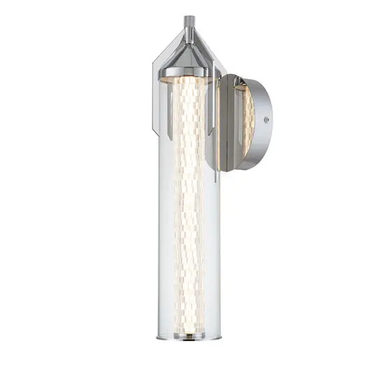 Promozione Esclusiva Applique a LED ESPADA, cromo lucido, Ø 16 cm, metallo IP44