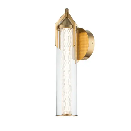 Miglior Prezzo Applique a LED ESPADA, oro spazzolato, Ø 16 cm, metallo IP44