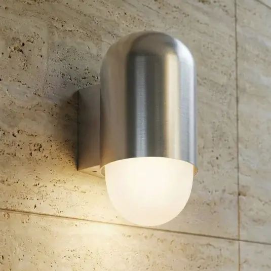 Lindby Applique da esterno Pilva, alluminio, metallo, IP44, E27 A Buon Prezzo