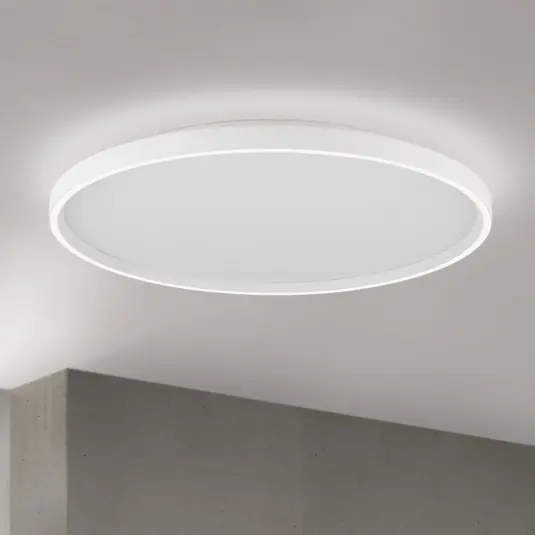 Compra Online Plafoniera LED Masca, bianco, Ø 60 cm, CCT, metallo, dimmerabile