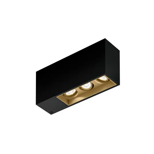 Popolare WEVER & DUCRÉ Faretto Planopetit 3.0 nero/beige 927 dimmerabile