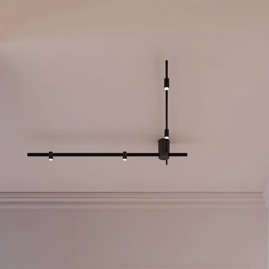 WEVER & DUCRÉ Plafoniera LED Trace Spin 1.0 nera 927 Prezzo Conveniente