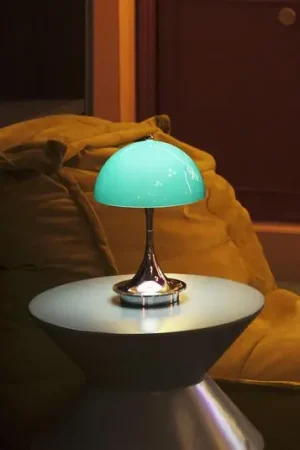 Must-Have Louis Poulsen Panthella 160 Portable Original, verde opalino