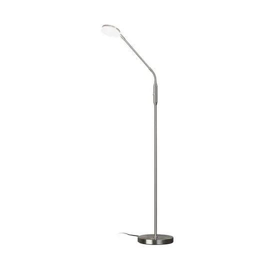 Lampada LED da pavimento Sorento nichel, altezza 138 cm, CCT, dimmer touch Acquista Ora