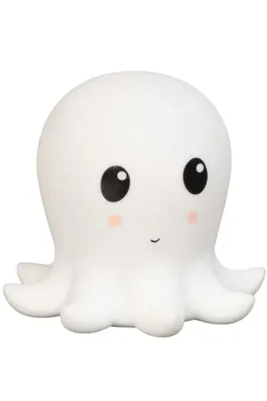 Lampada a LED ricaricabile Nelly, bianca, lunghezza 13 cm, silicone Bestseller