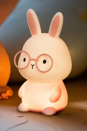 Lampada a LED ricaricabile Josie, rosa, altezza 16 cm, silicone Solo Oggi
