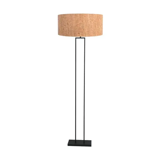 Non Perdere Lampada da terra Stang, nero/marrone, altezza 160 cm, sughero