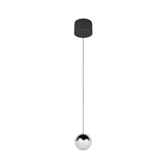 Lampada LED a sospensione Senta, color cromo, Ø 10 cm, 4.000 K 1 lampadina. Prezzo Conveniente