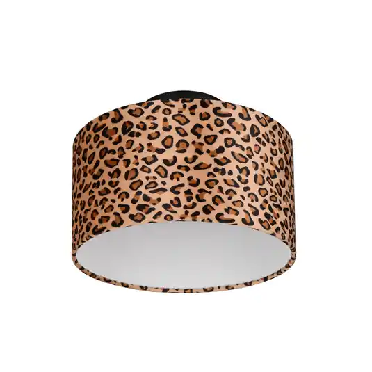 Plafoniera Pardina, marrone screziato/nero, Ø 30 cm Metallo Offerta