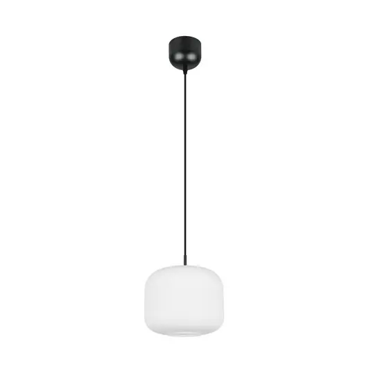 Lampada a sospensione Signe, Ø 25 cm, bianca, vetro, E27 Vendita Finale