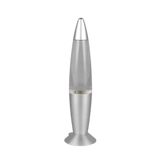 Di Tendenza Lampada da tavolo LED Holly, colore titanio, altezza 35 cm, RGB, USB