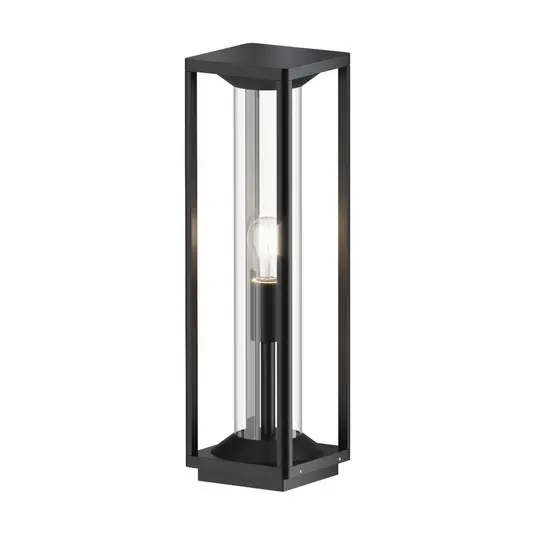 Solo Oggi Lampioncino Maytoni Cell, grafite, alluminio, altezza 50 cm, IP54