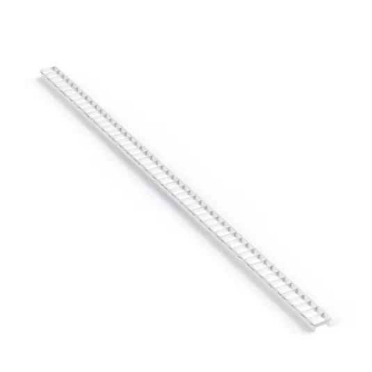 Griglia a lamelle SLC Click, bianca, lunghezza 140 cm, plastica Compra Online