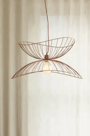 Acquista Ora Globen Lighting Lampada a sospensione RAY, rosa, Ø 70 cm, metallo