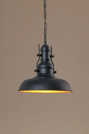 Affare Lampada a sospensione Nota, nera, Ø 31 cm, metallo, E27