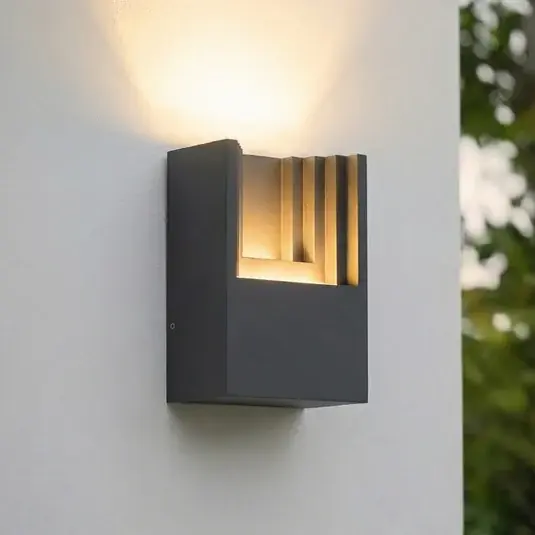 Più Venduto Lindby Applique da esterni LED Aurali, 1 luce, nera, IP65