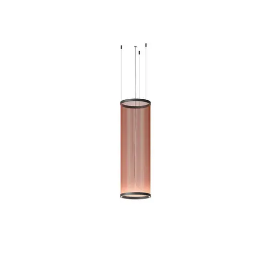 Prezzo Scontato Vibia Lampada LED a sospensione ARRAY rosso-marrone 113x37 cilindrica 927