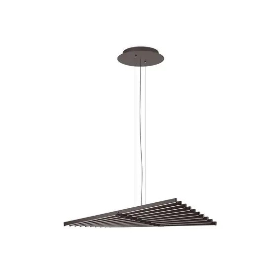 Vibia Lampada LED a sospensione RHYTHM, grigio-marrone, 87 x 63 cm 927 Prezzo Di Fabbrica