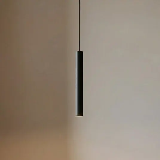 Lampada LED a sospensione Lindby Lumaro, nera, 27 cm, 48 V, dimmerabile Ultimissimo Modello