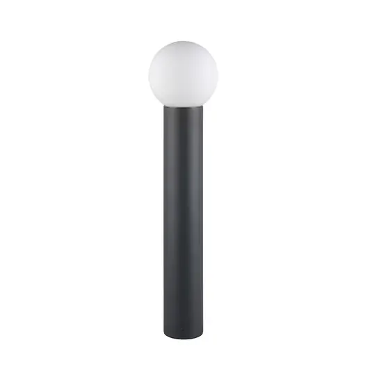 Prezzo Ridotto Lampione Mures, antracite, altezza 80 cm, metallo