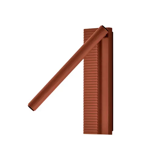 Non Perdere Bover Applique a LED Arid A/03 terracotta, alluminio, 2.700 K