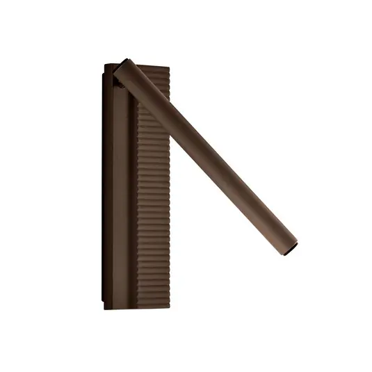 Direttamente Dal Produttore Applique a LED Bover Arid A/02 marrone, alluminio, 2.700 K