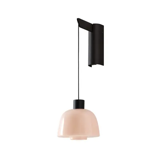 Prezzo Di Fabbrica Applique a LED Bover Drep A/01, opale nude, vetro, 2.700 K