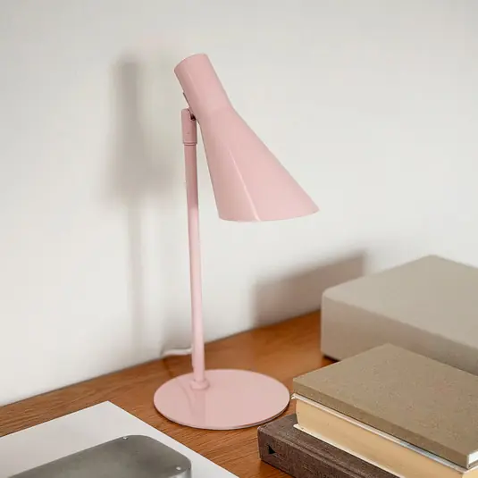 Lampada da tavolo Dyberg Larsen DL12 Mini, rosa, E14, metallo Nuova Collezione