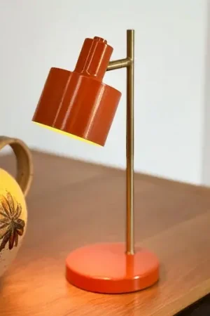 Dyberg Larsen Lampada da tavolo a LED ricaricabile Ocean Mini, arancione Novità