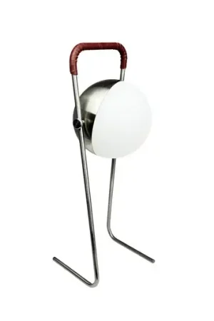 Dyberg Larsen Lampada da tavolo a LED ricaricabile Mova, bordeaux, IP44 Prezzo Di Fabbrica