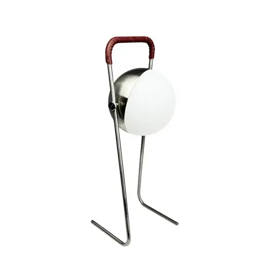 Dyberg Larsen Lampada da tavolo a LED ricaricabile Mova, bordeaux, IP44 Prezzo Di Fabbrica