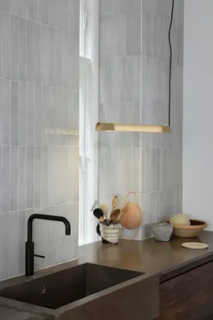 Quantità Limitata GEJST Lampada a sospensione Radent color ottone, lunghezza 70 cm, LED G13