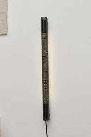 Compra Online GEJST applique da parete Radent Stecker, nera, H. 70 cm, G13 LED