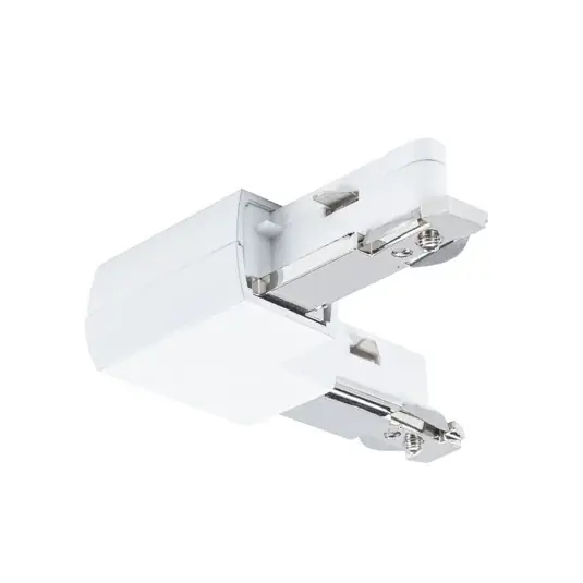 Connettore Paulmann URail L, bianco segnale, metallo Must-Have