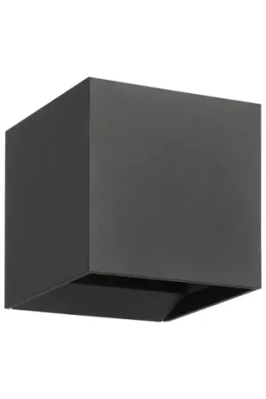 Applique da esterni LED Calpino 3, antracite, larghezza 10 cm, a 2 luci Saldi
