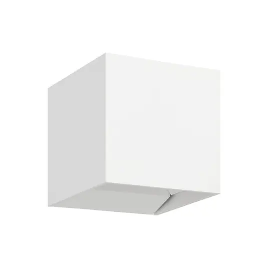 Applique da esterni LED Calpino 3, bianca, larghezza 10 cm, a 2 luci Prezzo Di Fabbrica