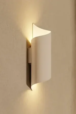 Applique da esterni LED Montarello, bianca, altezza 27 cm, metallo A Buon Prezzo