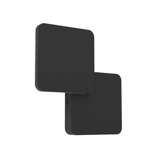 Applique da esterno LED Pedersano, nera, lunghezza 14 cm, metallo Prezzo Di Fabbrica