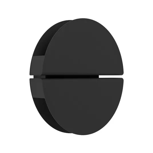 Promozione Applique da esterno LED Vascella, nera, Ø 18 cm, metallo