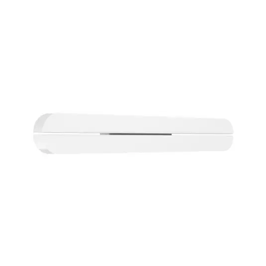 Applique da esterno LED Vascella, bianca, larghezza 60 cm, metallo Esclusivo