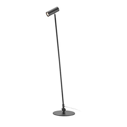 Miglior Prezzo Piantana LED Arlo, nera, ferro, altezza 132 cm, dimmerabile