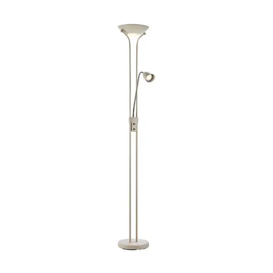 Lampada a LED da pavimento Modu, beige, lampada da lettura, altezza 180 cm, Scelto Dai Clienti