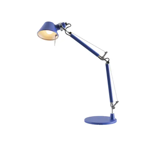 Lampada da tavolo Artemide Tolomeo Micro, blu Offerta Lampo