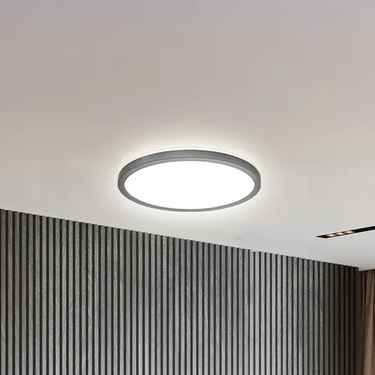 Bestseller Pannello LED Slim telecomando RGBW, Ø 29 cm, nero, retroilluminazione