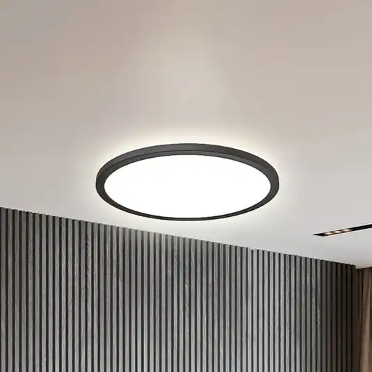 Compra Adesso Pannello LED Slim telecomando RGBW, Ø 42 cm, nero, retroilluminazione