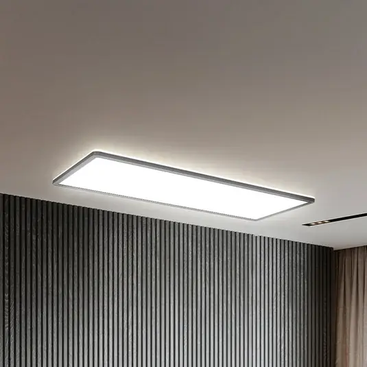 Super Prezzo Pannello LED Slim telecomando RGBW, 58 x 20 cm, nero, retroilluminazione